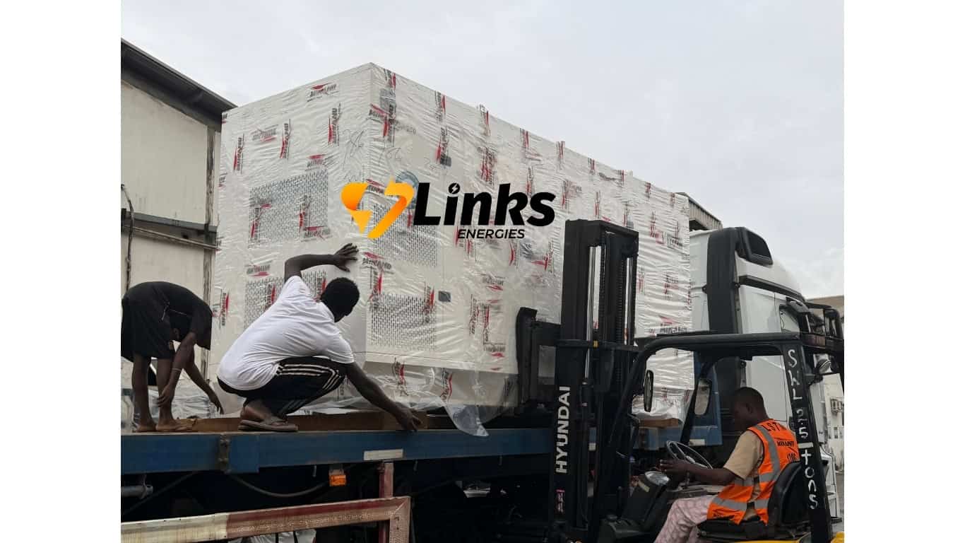Loading Mikano 250 KVA for delivery