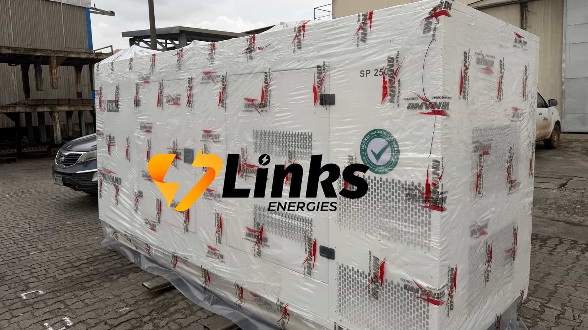 Mikano 250 KVA Soundproof Diesel Generator from Links Energies
